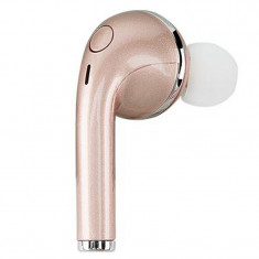 Casca Bluetooth iUni CB01, Handsfree, Rose Gold foto