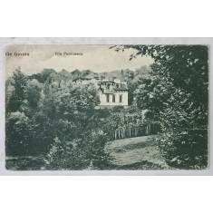 BAILE GOVORA , VILA PAULINESCU , CARTE POSTALA , INCEPUT DE SEC. XX