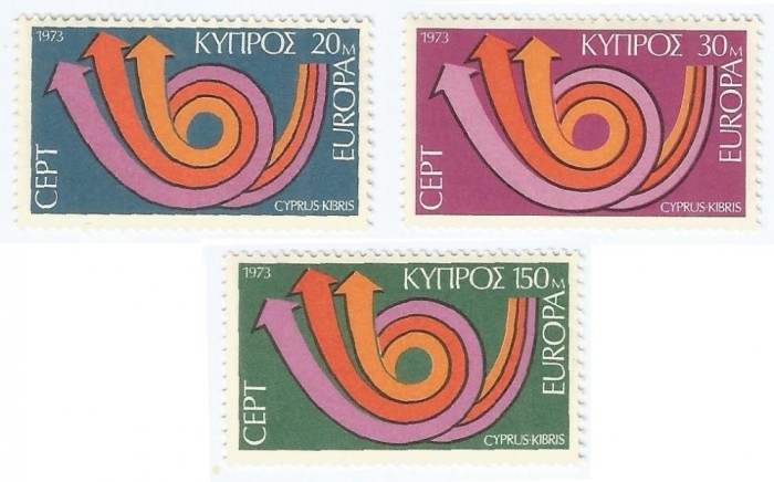 |Cipru, Europa CEPT, 1973, MNH
