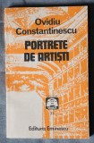 Ovidiu Constantinescu - Portrete de artiști (cu dedicație pentru Valeria Seciu)