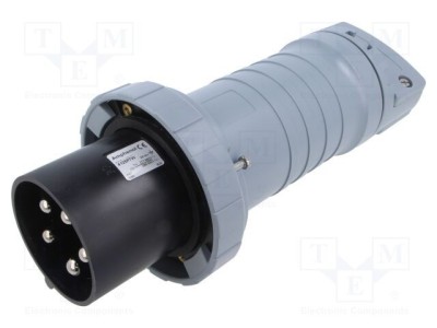Conector alimentare AC trifazat AMPHENOL IP&amp;amp;S 125A 5 pini IP69K foto