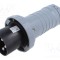 Conector alimentare AC trifazat AMPHENOL IP&amp;S 125A 5 pini IP69K