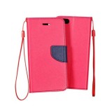 Husa Flip Fancy Roz/Albastru Apple iPhone 13 Pro Max, Protectie Premium