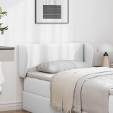 vidaXL Ureche pentru Tăblie Altele cu headboard Alb pur 40 x 23 x 6 cm 346545