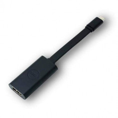 Adaptor Dell 470-ABMZ-05 USB-C la HDMI Negru foto
