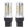 Set becuri auto cu LED CANBUS, 3030, 24SMD, compatibil T20, 7440, WY21W,, Amio