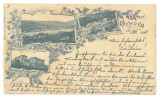 1368 - ORSOVA, Litho, Romania - old postcard - used - 1898