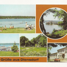 SG5 - Carte Postala -Germania, DDR Diensdorf am Scharmutzelsee, Necirculata 1986