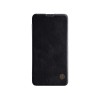 Husa Nillkin Qin Leather Case Black pentru One Plus 6T, Protectie Premium, Anti-soc
