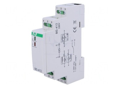Releu Bistabil de Impulsuri SPDT 16A 230V IP20 foto