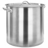 VidaXL Oală de supă, 40 x 40 cm, inox, 50 L