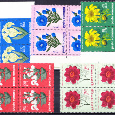 TSV$ - 1970 LP 719 FLORI DE STEPA BLOC X 4 MNH/** LUX