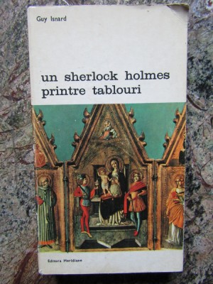 UN SHERLOCK HOLMES PRINTRE TABLOURI foto