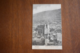 CP Brasov Brasso Kronstadt vedere cu Biserica Neagra, Circulata, Printata