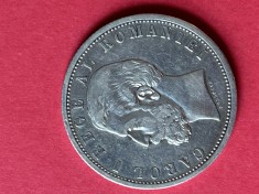 Monedă 5 lei Ag 1901, CAROL I REGE foto