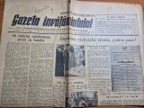 gazeta invatamantului 18 februarie 1955