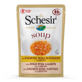 Schesir cat soup somon roz sălbatic cu morcovi 85 g