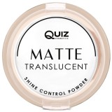 Cumpara ieftin Pudra Matte translucent Quiz Cosmetics, white, 10g