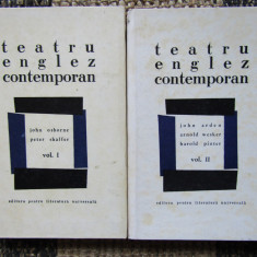 Teatru englez contemporan 2 volume - Editura pentru literatura universala, 1968