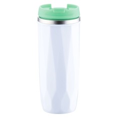 Cana termos inox Peterhof PH-12424, 400 ml, capac verde