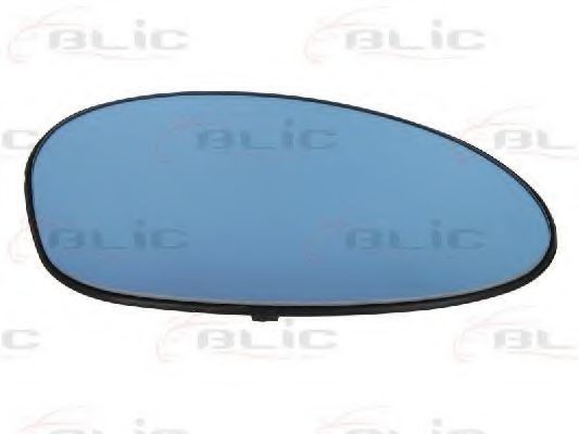 Sticla oglinda, oglinda retrovizoare exterioara BMW Seria 3 (E90) (2005 - 2011) BLIC 6102-02-1212824P