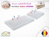 Set saltele MyKids Cocos Confort II 120x70x10 (cm) + 50x70x10 (cm)