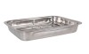 Tava inox pentru cuptor, cu grill, 34x24 cm