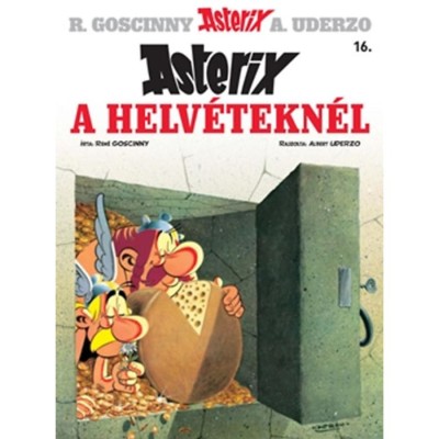 Asterix 16. - Asterix a helv&amp;eacute;tekn&amp;eacute;l - Ren&amp;eacute; Goscinny foto