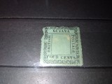 TIMBRE BRITISH GUIANA 1862