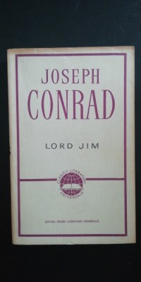 myh 712f - Joseph Conrad - Lord Jim - ed 1964 foto