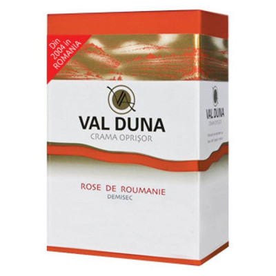 Vin Val Duna Rose de Roumanie, Demisec, 10 L, 13% Alcool, Vin Rose Demisec Val Duna, Vin Rose Val Duna, Vin Demisec Val Duna, Vin Rose de Roumanie, Vi foto