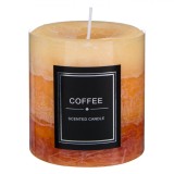 Lum&acirc;nare Parafina Scented Candle, Cafea, Diametru 7cm, &Icirc;nălțime 7.5cm, Multicolor, Oem