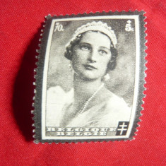 Serie Belgia 1935 - Ziua Reginei Astrid -Lupta contra tuberculozei , 1 valoare