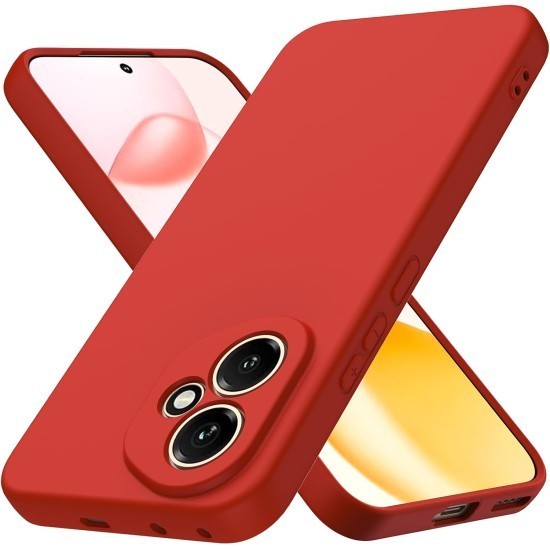Husa Soft Touch, slim, ALC Mobile, anti soc, compatibila cu Honor 400 5G, Rosu Tpu