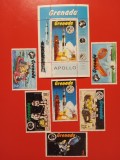 GRENADA, SPACE - COLIȚĂ + SERIE COMPLETĂ MNH