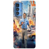 Husa compatibila cu Motorola G50 model Free Guy, Silicon, TPU, Viceversa, Transparent, Carcasa