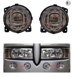 Set proiector LED de ceata stanga + dreapta pentru Scania seria P G R T