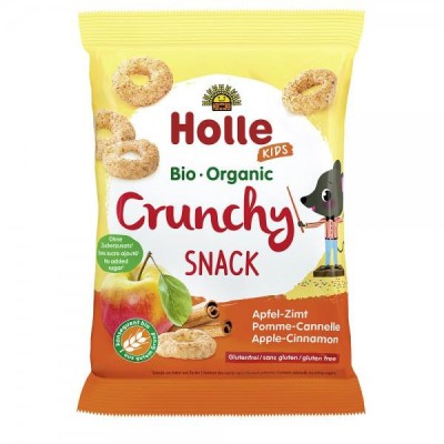 Snack Crocant cu Mar si Scortisoara +3 ani Eco 25 grame Holle foto