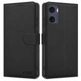 Husa pentru Motorola Moto E15 / G05, Tech-Protect, Wallet, Neagra