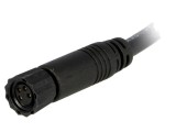 Conector M8 mamă 1m, 4 pini, IP67, 3A, 30V