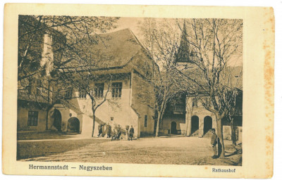 5300 - SIBIU, Romania - old postcard - unused - 1917 foto