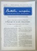 BULLETIN EUROPEEN , TRIBUNE LIBRE FONDEE EN 1950 PAR J. CONSTANTIN DRAGAN , NR.9 , 1992
