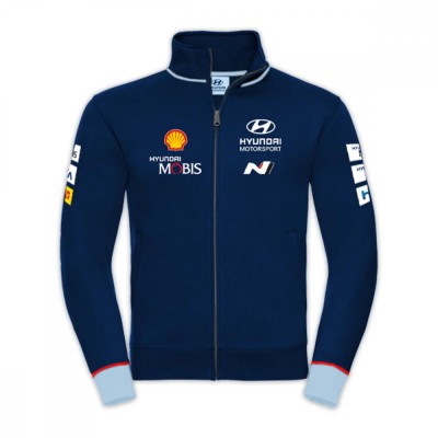 Hyundai Motorsport hanorac de bărbați Driver navy 2024 - M foto