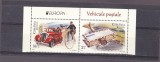 Romania 2013, LP 1979, EUROPA Vehicule, seria IN PERECHE, MNH! LP 19,90 lei, Istorie, Nestampilat