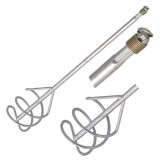Cumpara ieftin Amestecator cromat pentru vopsea cu cap SDS 80 mm x 500mm