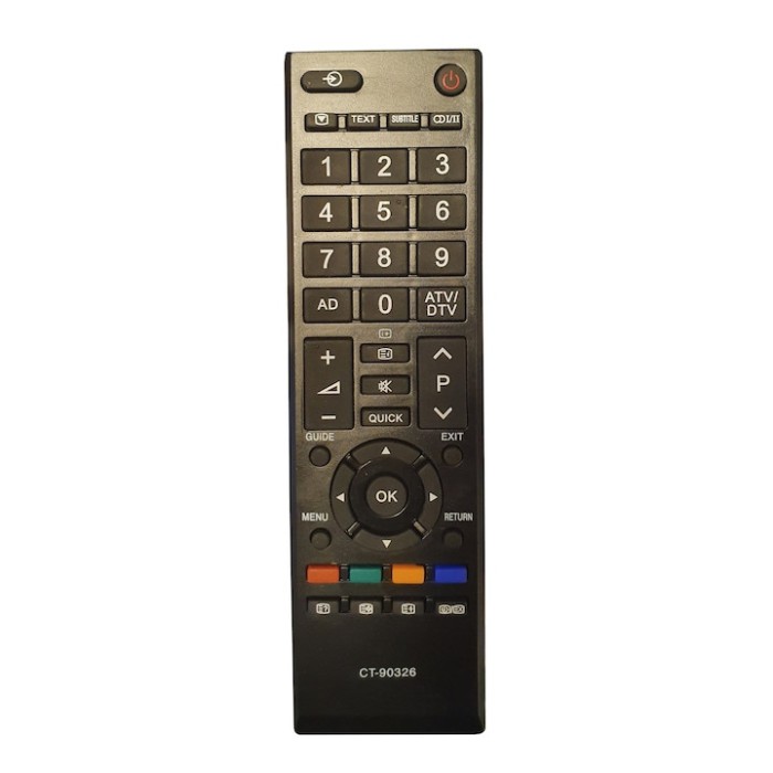 Telecomanda dedicata pentru televizoarele LED,LCD Toshiba , elSales , negru