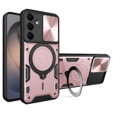 Husa Protectie Camere Inel Samsung Galaxy S26 Asteroid GSM CamGuard Pro roz auriu