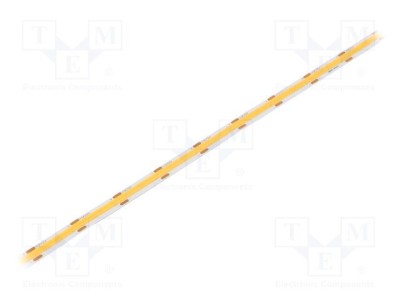 Bandă LED COB alb cald 8W/m 480 LED/m 8mm IP20 WISVA OPTOELECTRONICS foto