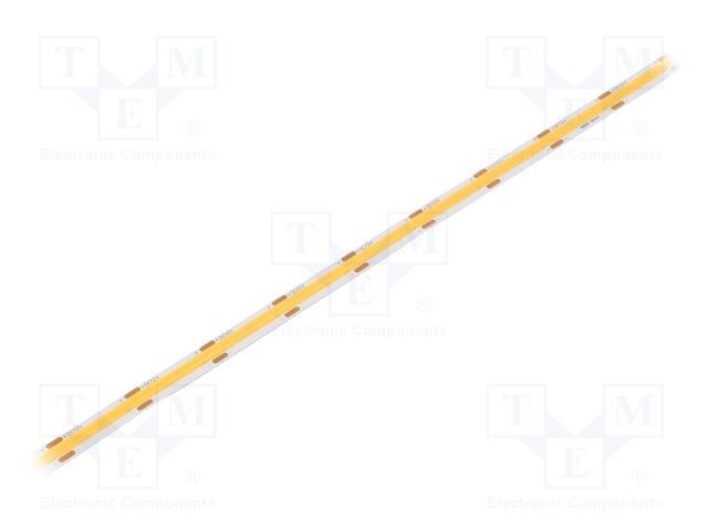 Bandă LED COB alb cald 8W/m 480 LED/m 8mm IP20 WISVA OPTOELECTRONICS