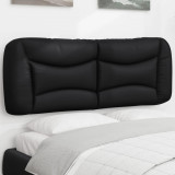 Perna pentru tablie pat, negru, 140 cm, piele artificiala GartenMobel Dekor, vidaXL